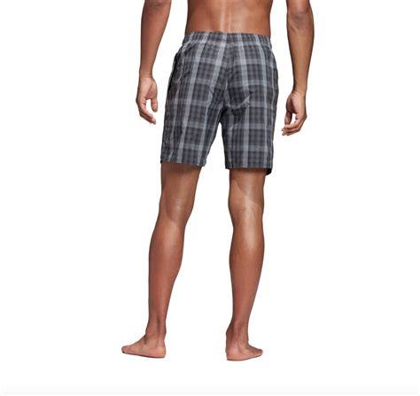 adidas badehose herren kariert